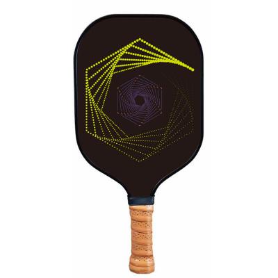 China Various color 2023 china factory carbonfiber fiberglass pickleball paddles texture smooth surface to make your own design OEM for sale