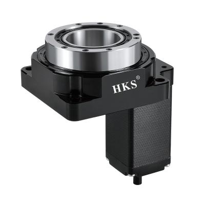 China Building material shops small indexing disc of hollow rotary platform reducer is equipped with a stepper motor for sale