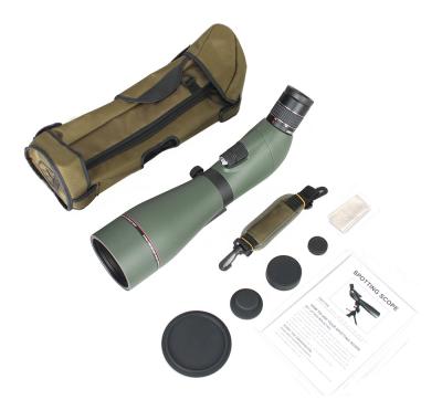 China 95mm Guangzhou Factory Custom Astronomical Telescope 25-75X Monocular Digital Spotting Scope for sale