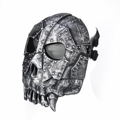 China Full Protection Head Safety Tactical Mask Skeleton Face Mask CS Outdoor Games for sale