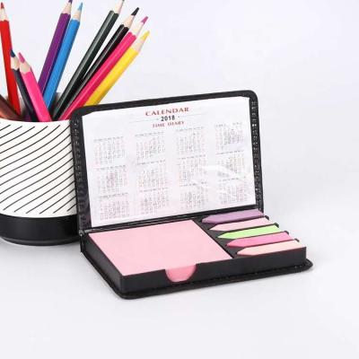 China Planner Desk Tabbed Self Sticky Lined Notepads for sale