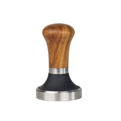 China 2021 Wholesale High Quality Wooden Accessories Depth Espresso Hand Tamper Coffee Press for sale