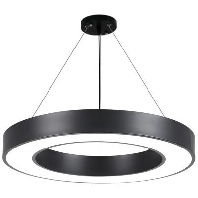 China Modern High Quality Black White Round Hanging Chandeliers Pendant Lights Modern Pendant Lights Style Nordic Pendant Light for sale