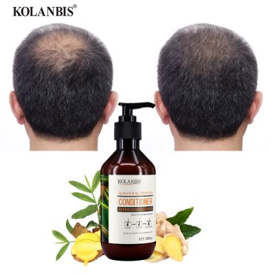 China Factory Wholesale Scalp Care Biotin Amino Acid Extraction KOLANBIS Color-Protection Zingiber Essential Cream Conditioner For Women Private Label for sale