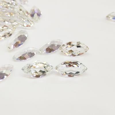 China Marquise Polishing Shape 3x1.5mm | good quality 14x7mm natural faceted white topaz gemstone for jewelry making natural white topaz for sale