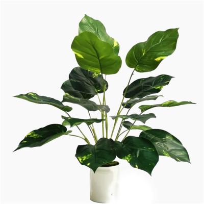 China High Quality Custom Wholesale Artificial Plants Realistic/Long Lasting Leaves For Home Decor With Pot for sale