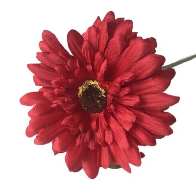 China Jamesonii Realistic/Long Lasting Plant Fake African Daisy Gerbera Silk Flower Wholesale Beautiful Flowers For Wedding In Stock for sale