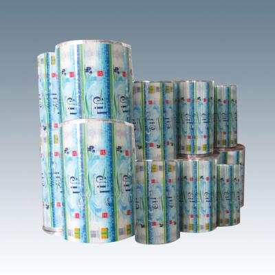 China Papel de aluminio que empaqueta la película de empaquetado impresa, película de rollo impresa flexible en venta