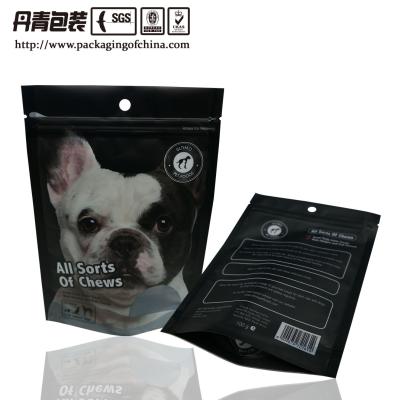 China El paquete comercial de la comida de perro, BOPP MATE/NY/PE, se levanta bolsas con la cremallera en venta