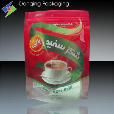 China Oxygen Resistance Coffee Beans Packaging Stand Up Pouches With Zipper for sale