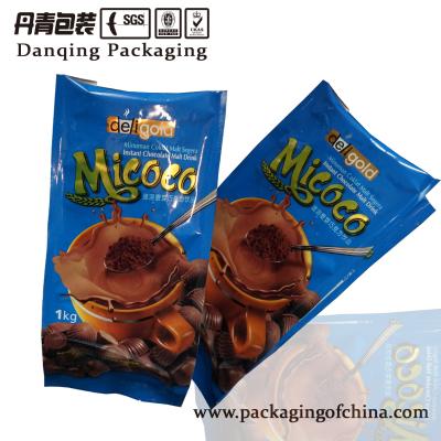 China bolsos de empaquetado de alimentos 500ml del envasado de la película del café plástico de las bolsas para el polvo en venta