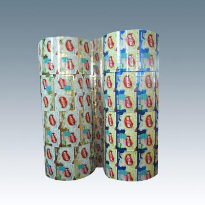 China Food Grade Powder Packaging Roll Stock     Colorful Aluminum Foil Film for sale