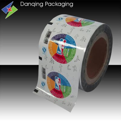 China High Barrier Tomato Sauce Packaging Laminating Roll Film With Printing for sale