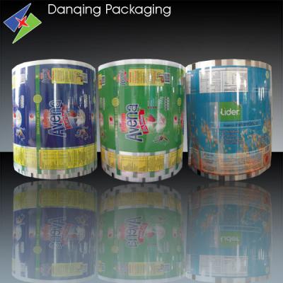 China High Puncture Resistance Printed Plastic Laminating Film    Aluminum Foil Film for sale