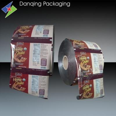 China Flexible Packaging Roll Film For Chocolate     Food Grade Plastic Packaging Printing Roll Film for sale