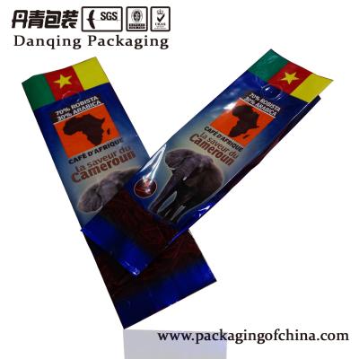 China Vivid Printing Aluminum Foil Coffee Bags With Valve,PET / AL / PE for sale