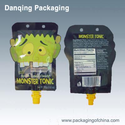 China Stand Up Pouch With Spout       Juice Packaging       Plastic Doypack for sale