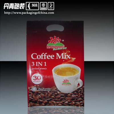 Cina Borse d'imballaggio del caffè del film di imballaggio per alimenti con il foro della maniglia in vendita