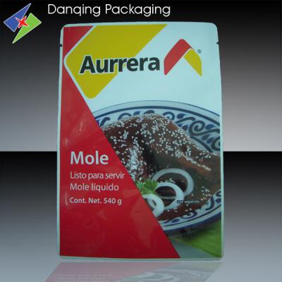 China Colorful Retort Pouch Packaging Bags , Three Side Seal Pouch For Food Packaging for sale