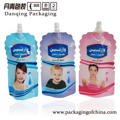 China Bolsa opaca de la parte inferior plana de la bolsa D0079 del doypack del gel de la ducha de Customaize en venta