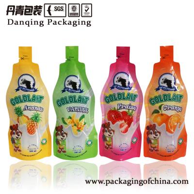 Chine sac liquide en plastique de poche de jus vif de l'impression 200ML adapté aux besoins du client adapté aux besoins du client à vendre