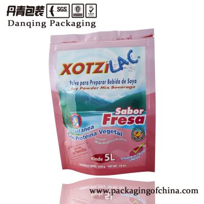 China El acondicionamiento de los alimentos opaco se levanta las bolsas plásticas con aduana de la cremallera impresas en venta