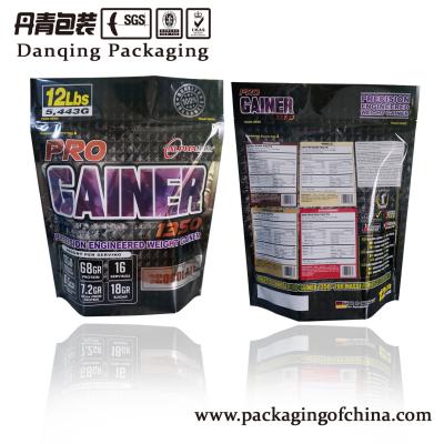 China Food Flexible Packaging Stand Up Zipper Pouches , Zipper Stand Up Resealable Pouches for sale