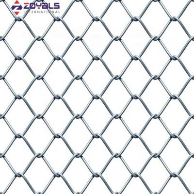 China Fence Mesh Playground Fence Chain Link Diamond Shape Fence Factory Price for sale