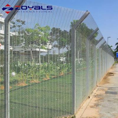 China Easily Assembled Airport Fence Anti Climb Wire Mesh 358 High Security Metal Wire Wall Fence Panels for sale