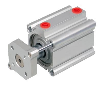 China Hotels CQMB/CQMA32X10/20/30/40/50mm Guide Rod Compact Pneumatic Air Cylinder for sale