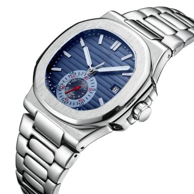 China High Quality Mens Day/Date Automatic Mechanical Stainless Steel Solid Calendar Patek Luminous Watch for sale