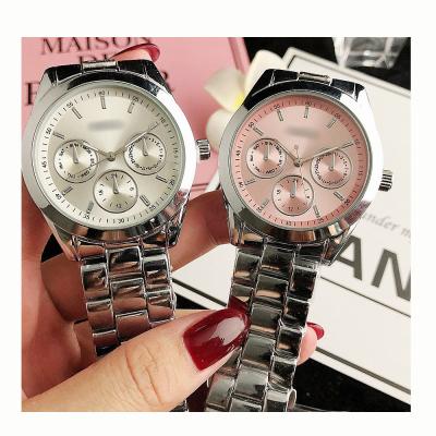 China Waterproof 2021 Women Fashion Stainless Steel Luxury Waterproof Feminine Ladies Clock Quartz Wrist Watch for sale