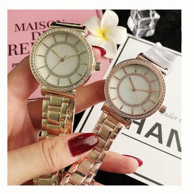 China Waterproof Women Diamond Gold Watch Ladies Wrist watches luxury rhinestone women's brand bracelet watches female for sale