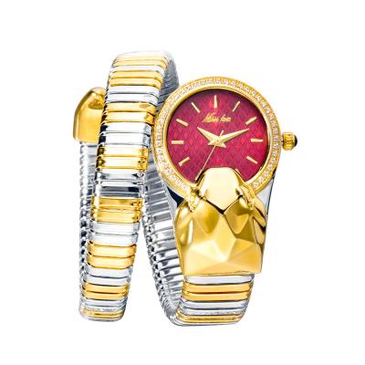 China Unique waterproof fancy red dial ladies wristwatches buy brands online luxury women for sale