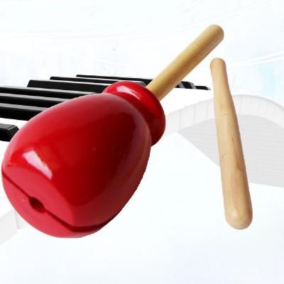 China Children learning & Type exercise; Wooden Multi Stick Bangzi Tone Block Early Childhood Music Orff Percussion Instrument Musical Instrument Bangzi for sale