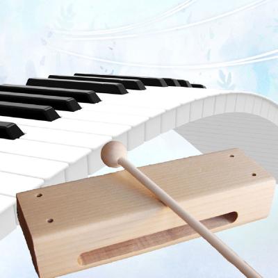 China Children learning & Type exercise; Music Enlightenment Toys Educational Supplies Block Toys Wooden Musical Instrument Tone Block for sale