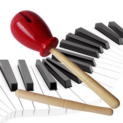 China Multi-Tone Educational Block Children's Toys Instruments Percussion Wooden Orff Clappers for sale