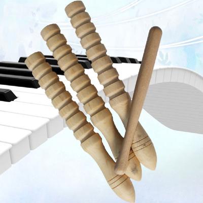 China Children learning & Type exercise; Hot Selling Musical Enlightenment Orff Instrument Children Percussion Musical Instrument Wooden Claves For Music for sale