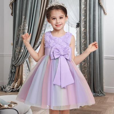 China Anti-wrinkle summer child clothing girl dress party wear dress dress for child for sale