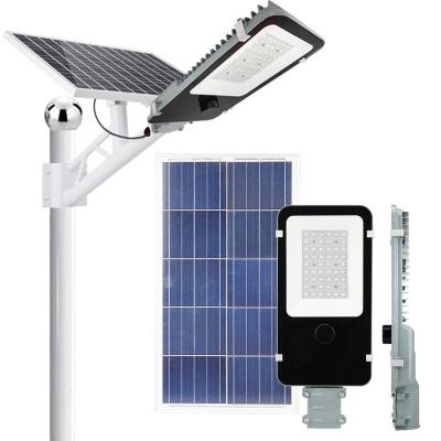 China 30watt waterproof solar led lamp street IP66 outdoor high lumen industrial illumination street lamp solar for sale