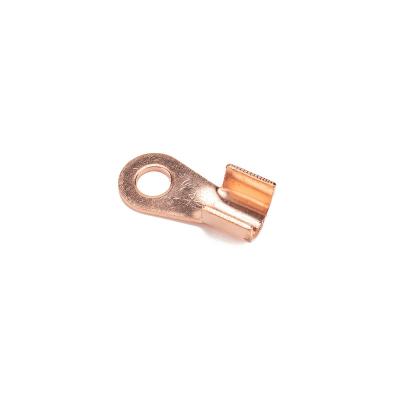 China Power End Lugs Electrical Cable Copper Terminal Fitting Tinned Copper Cable Hooks for sale