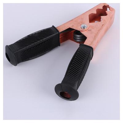 China Thickening Reinforcement Grip Clips Battery Sling Plastic Alligator Holds Clip With PVC Boots for sale