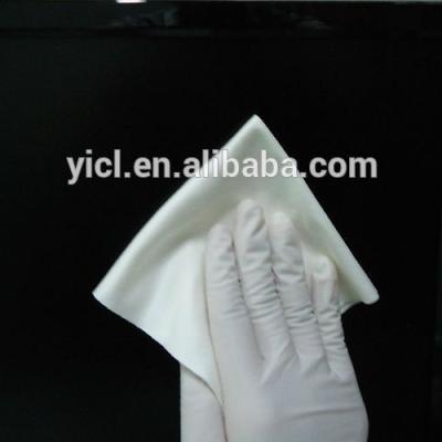 China Polyester + nylon microfiber class 10-1000 cleanroom wiper YMF-8200-USC for sale