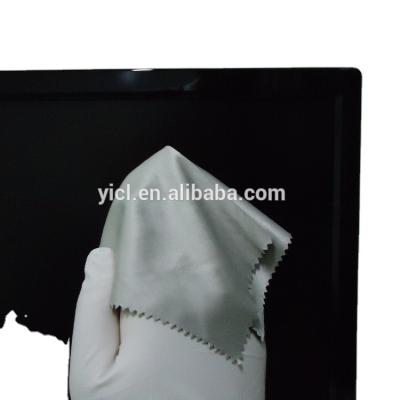 China Polyester + Microfiber glass nylon YMF-8180GYS wiper with zigzag edge cleanroom wiper for sale