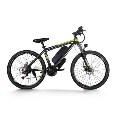 China Aluminum Alloy Foldable Electric Bicycle 26 Inch Off Road Battery Mountain Bike 250w External Motor Bicycle for sale