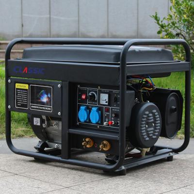 China Machinery Repair Shops BISON Gasoline 5kw Welding Dual Use Generator (CHINA) for sale