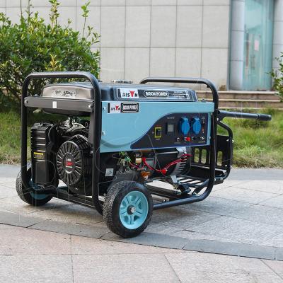 China BISON (CHINA) 230V 4Kw Gasoline Generator 4.2Kva 4.4Kw Gasoline 4000W 4500 Watt Generator BS6500P(H) for sale