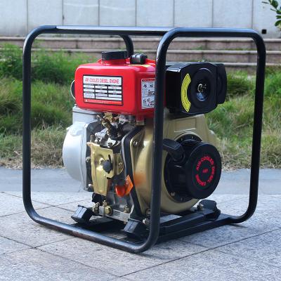 China CHINA 4 BISON water irrigation diesel portable agricultural water pump family homes pump diesel machine pump for sale