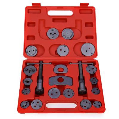 China 21 Pieces Turns Piston Back Into Gauge To Fit New Brake Pads Carbon Steel Car Disc Brake Gauge Rewind Rear Brake Piston Compressor Kit Set 21Pieces for sale