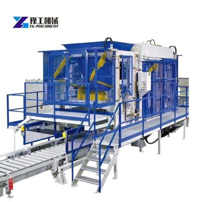 China Full Automatic Construction Yugong Brick Machine Price Earth Brick Machine Flyash Concrete Brick Making Machine for sale